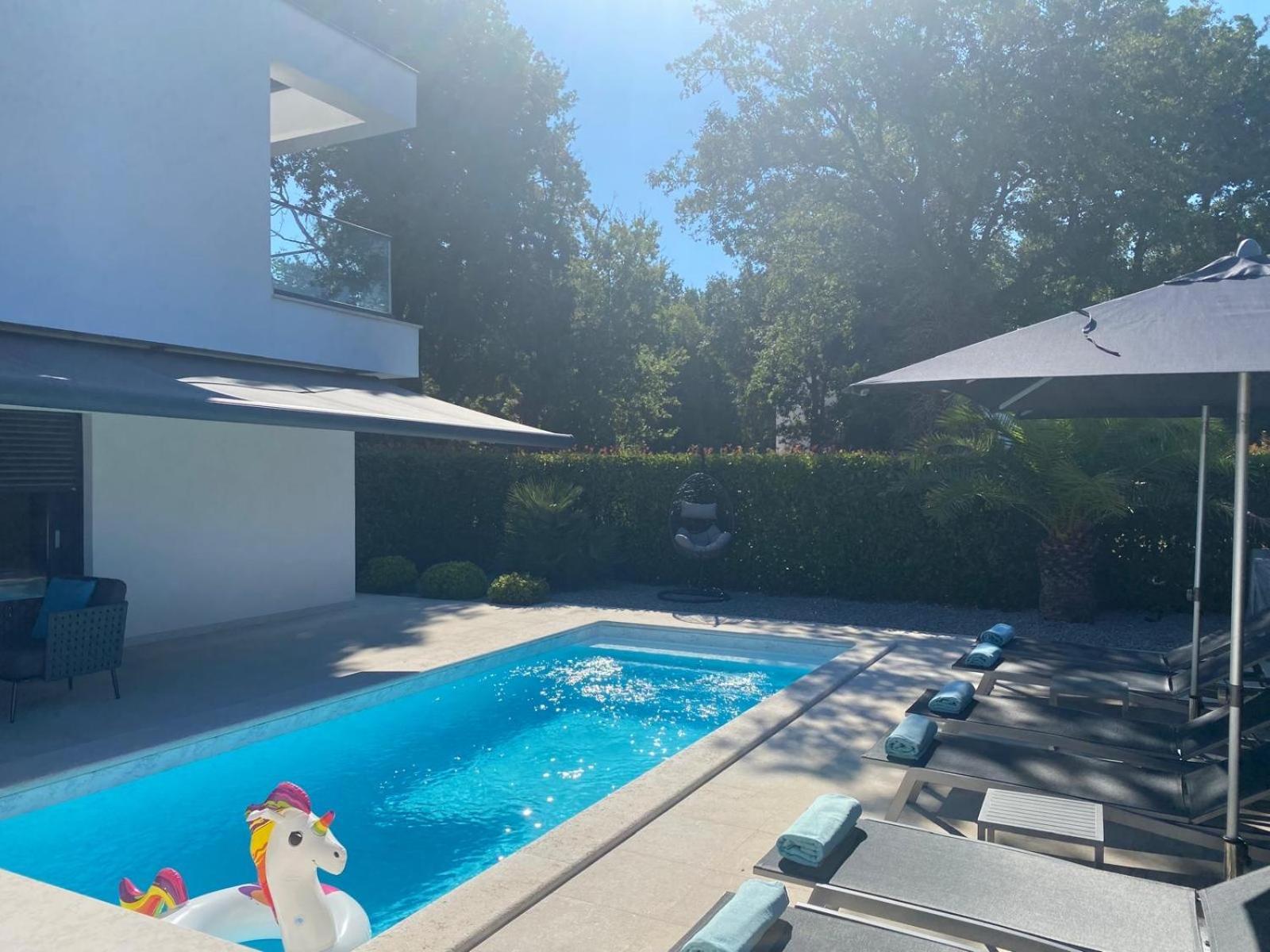 Villa Lujo Porec Funtana Exterior foto
